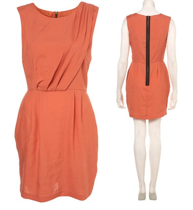  Bodycon Dress on Orange Topshop Dress